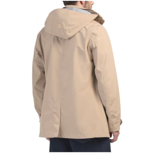 SAVE THE DUCK Benjamin Hooded Raincoat - Picture 2 of 2